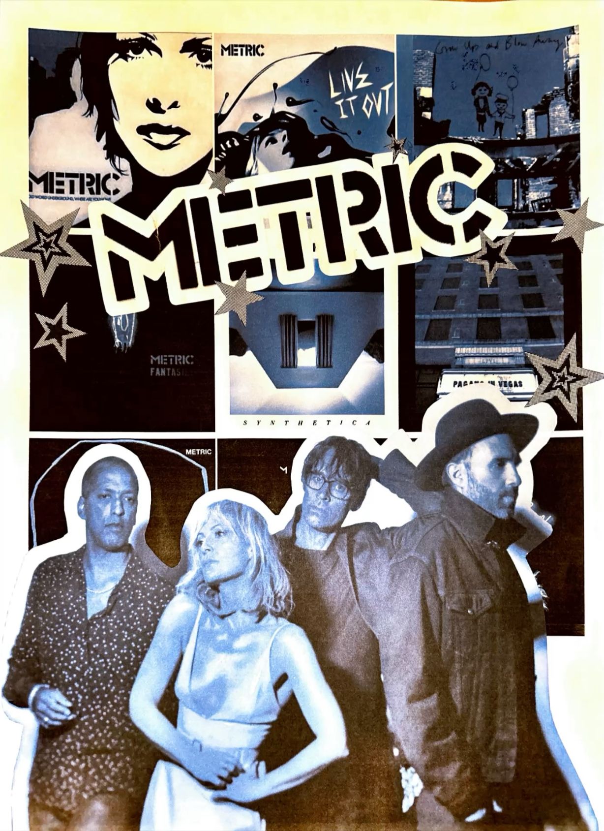 Metric live tour poster 2026